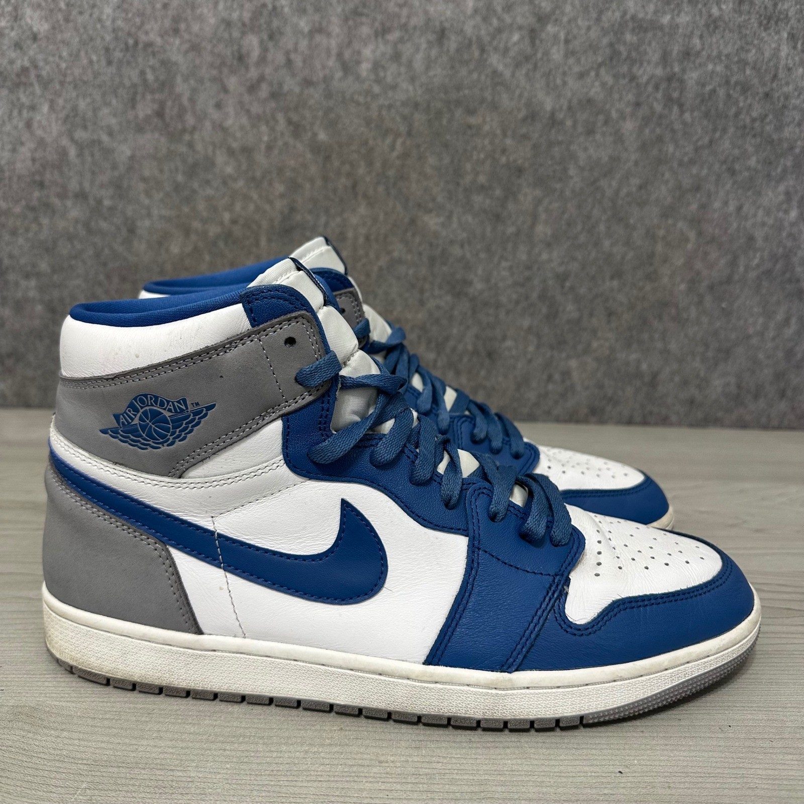 nike air jordan 1 high og mens 13 blue true blue white gray dz5485 410 retro nike air jordan 1 high og mens 13 blue true blue white gray dz5485 410 retro