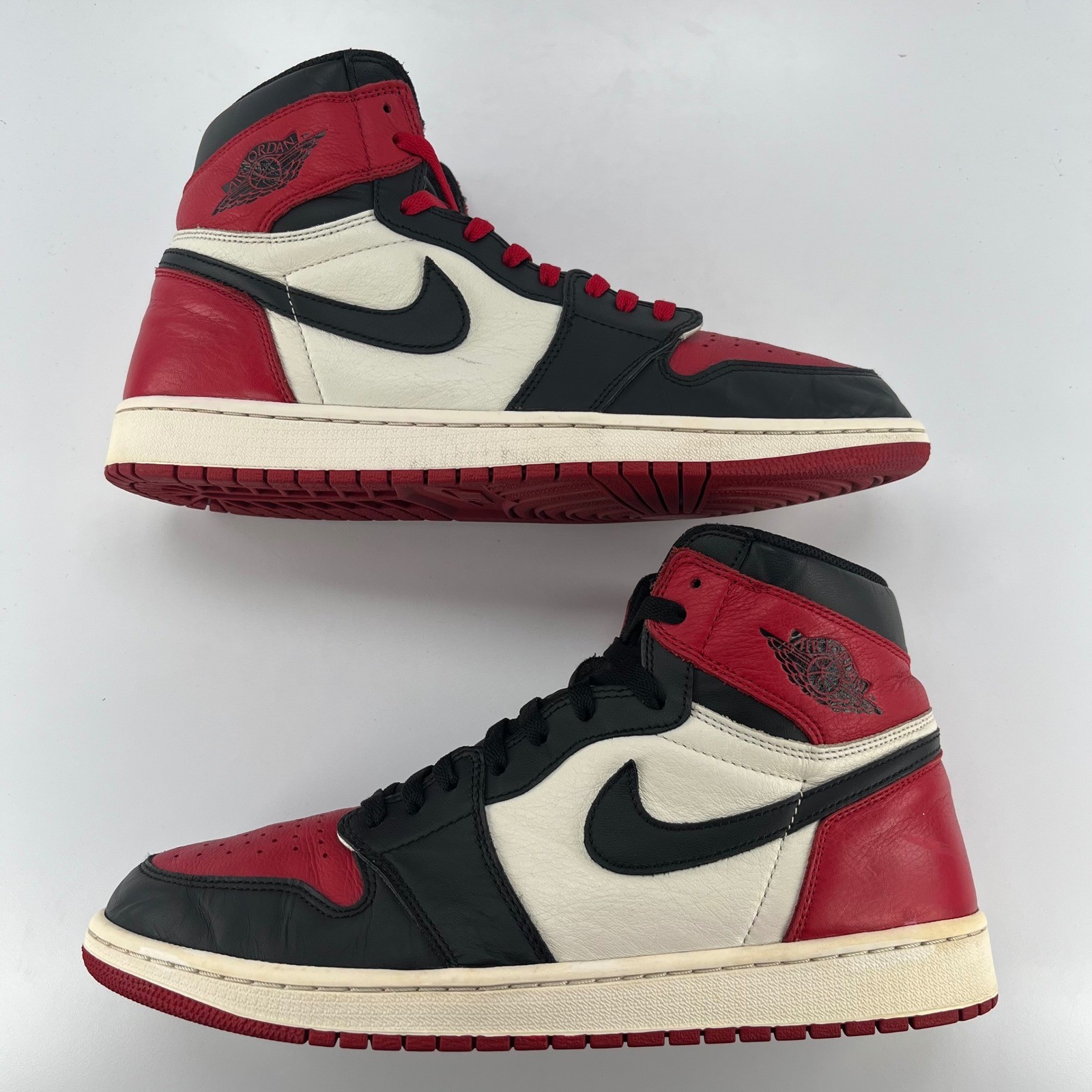 nike air jordan 1 retro high og bred toe gym red black white 555088 610 mens 13 nike air jordan 1 retro high og bred toe gym red black white 555088 610 mens 13