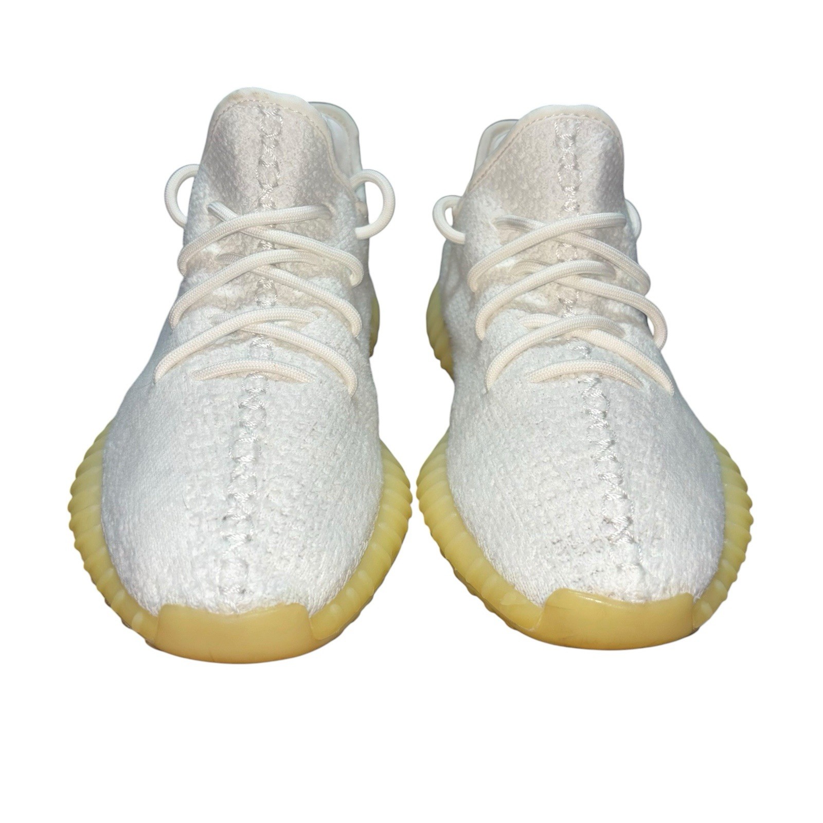 adidas yeezy boost 350 v2 triple white cream cp9366 mens size 8 adidas yeezy boost 350 v2 triple white cream cp9366 mens size 8