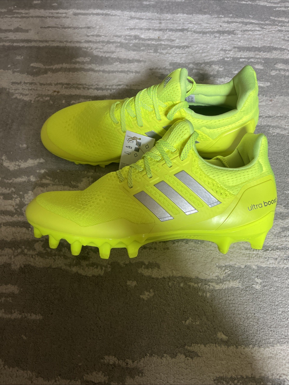 adidas ultraboost football cleats solar yellow men’s size 11 jp7413 new adidas ultraboost football cleats solar yellow men’s size 11 jp7413 new