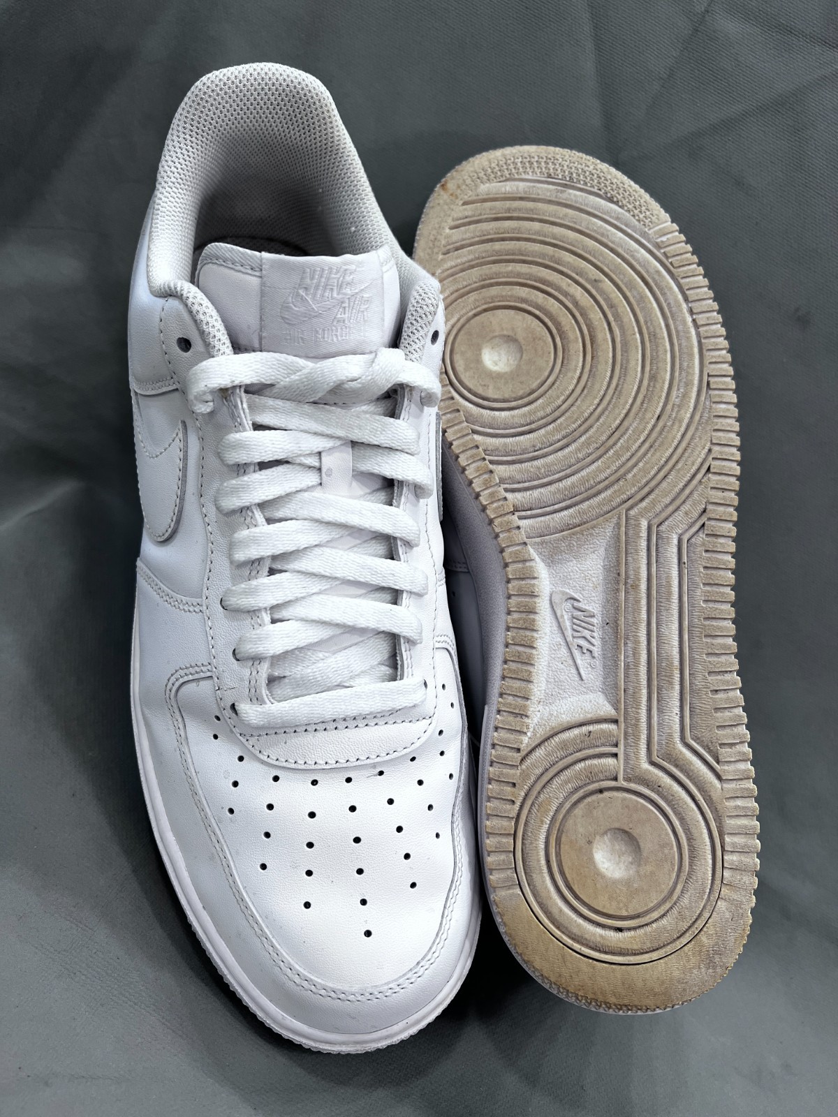 men 11.5 nike air force 1 '07 low top triple white sneaker 2023 men 11.5 nike air force 1 '07 low top triple white sneaker 2023