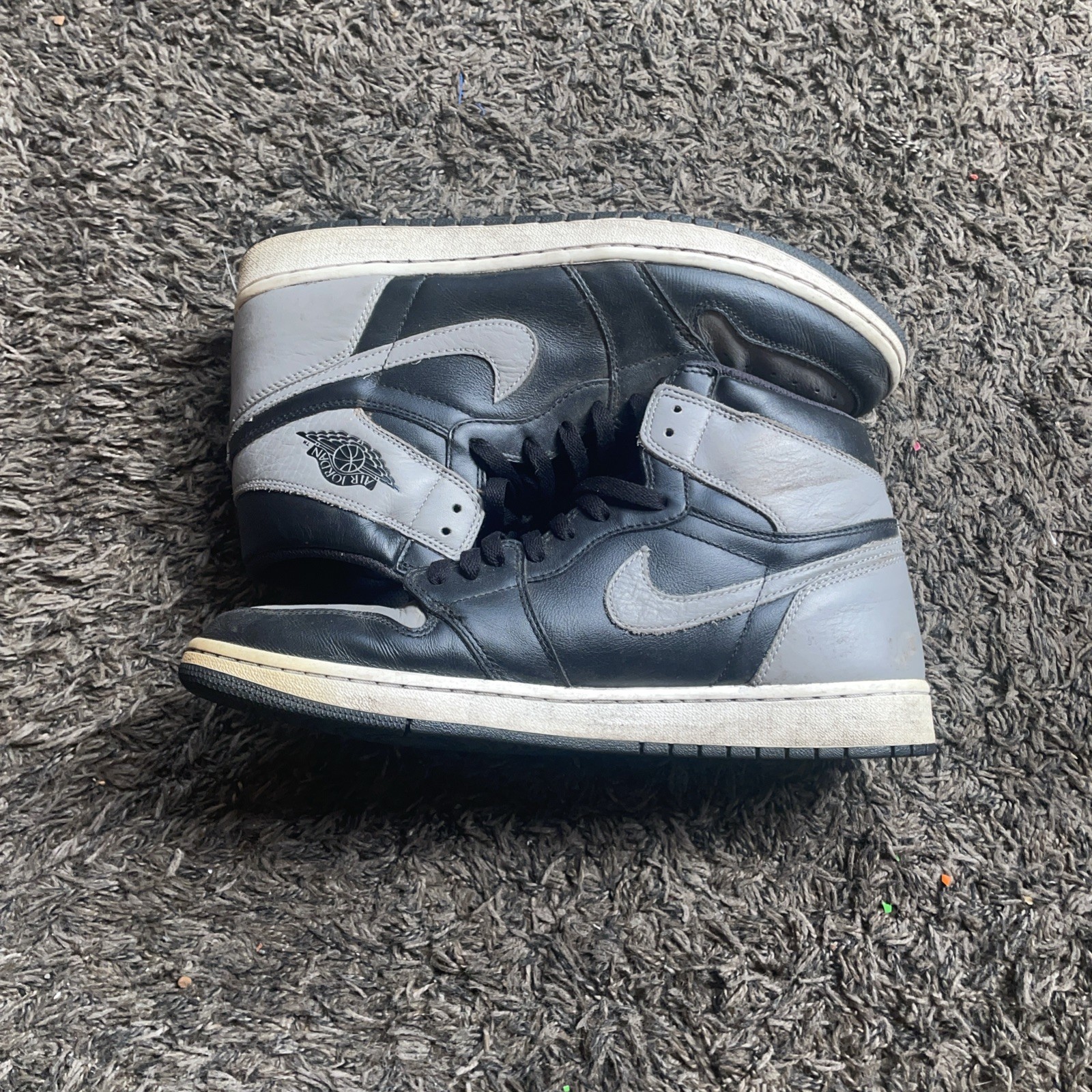 jordan air jordan 1 retro high og shadow 2018 black/gray 555088 013 jordan air jordan 1 retro high og shadow 2018 black/gray 555088 013