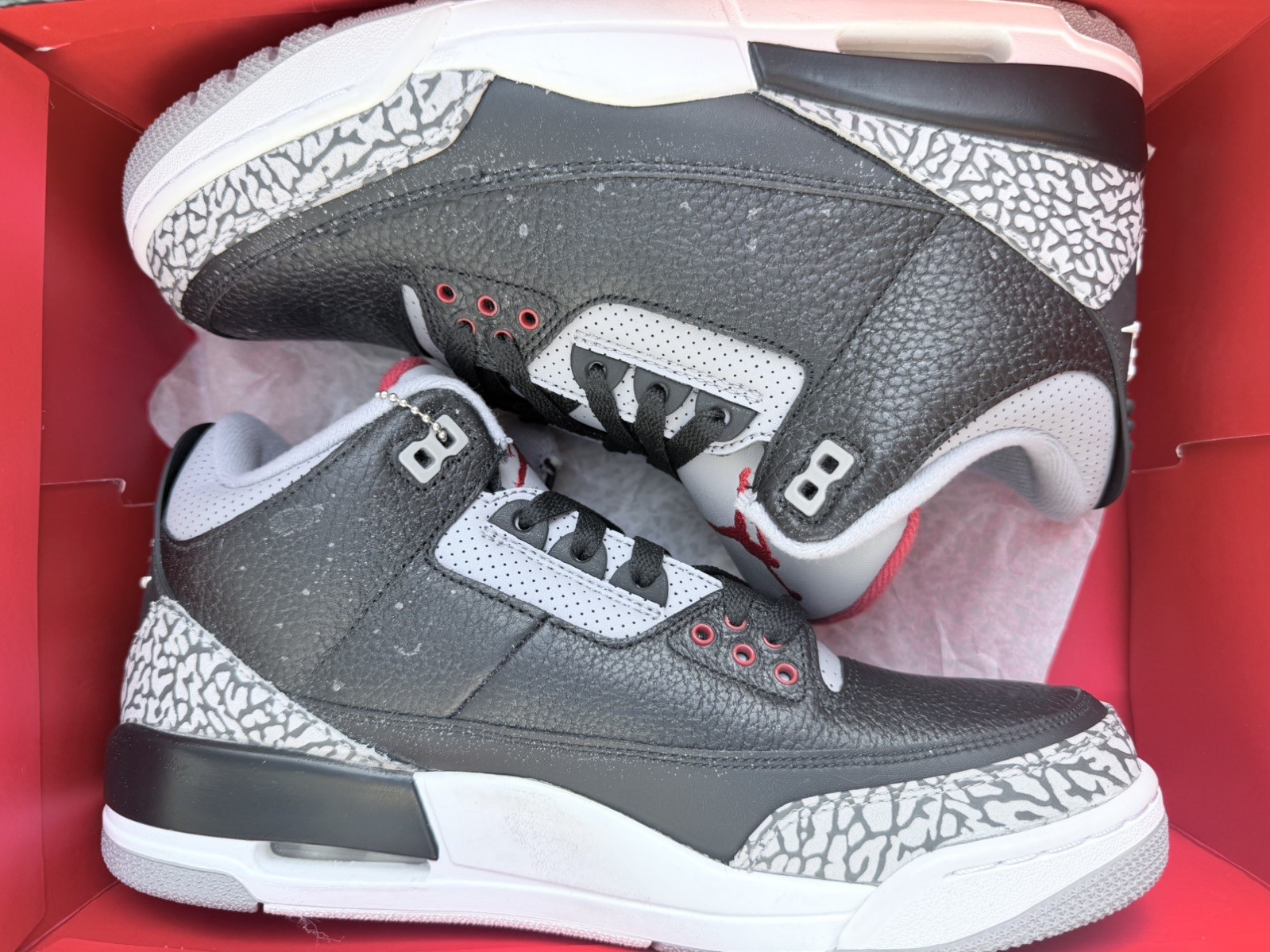 nike air jordan 3 retro og 'black cement' 2018 nike air jordan 3 retro og 'black cement' 2018