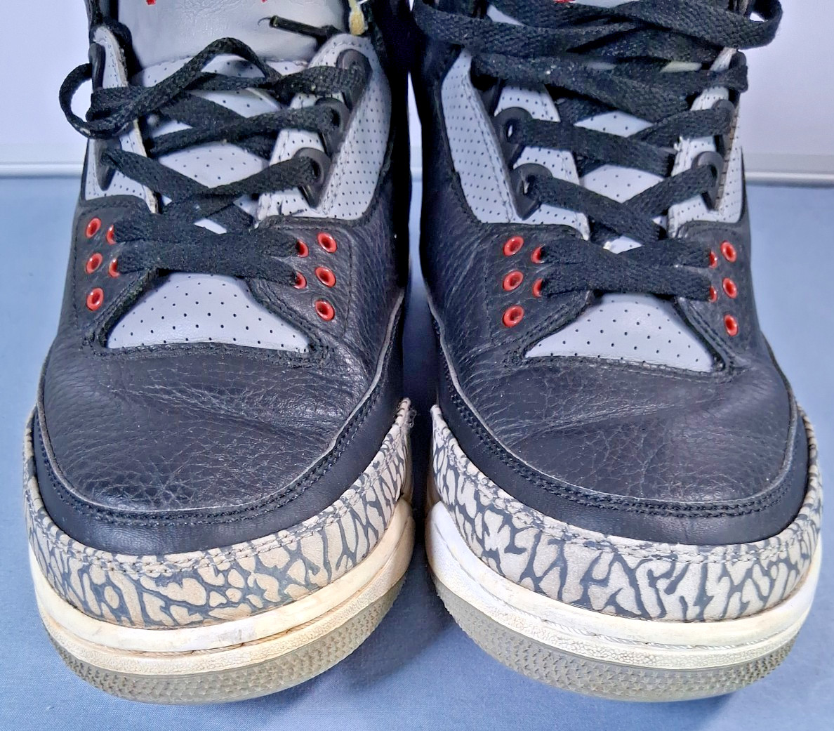 nike air jordan 3 retro og black cement 2018 men's size 10 854262 001 authentic nike air jordan 3 retro og black cement 2018 men's size 10 854262 001 authentic