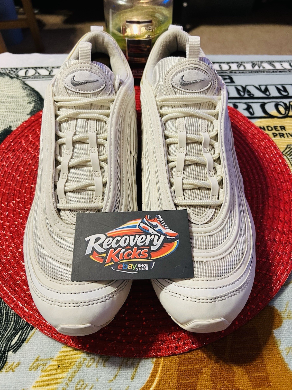 ๐ฅ nike air max 97 triple white pure platinum men size 13 ๐ clean beaters ๐ฅ nike air max 97 triple white pure platinum men size 13 ๐ clean beaters