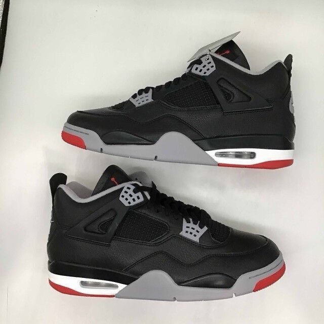 jordan air jordan 4 retro bred reimagined 2024 black/fire red fv5029 006 jordan air jordan 4 retro bred reimagined 2024 black/fire red fv5029 006
