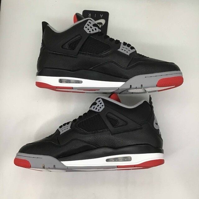 jordan air jordan 4 retro bred reimagined 2024 black/fire red fv5029 006 jordan air jordan 4 retro bred reimagined 2024 black/fire red fv5029 006