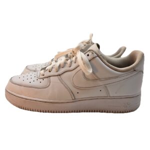 nike iconic air force 1 classic '07 low cw2288 triple white mens size 12