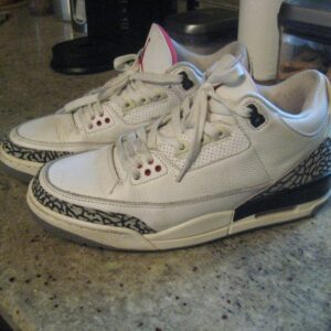 air jordan 3 retro white cement reimagined sneakers size 9.5 dn3707 100 white