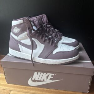 nike air jordan 1 retro high og white sky mauve dz5485 105 mens 11.5