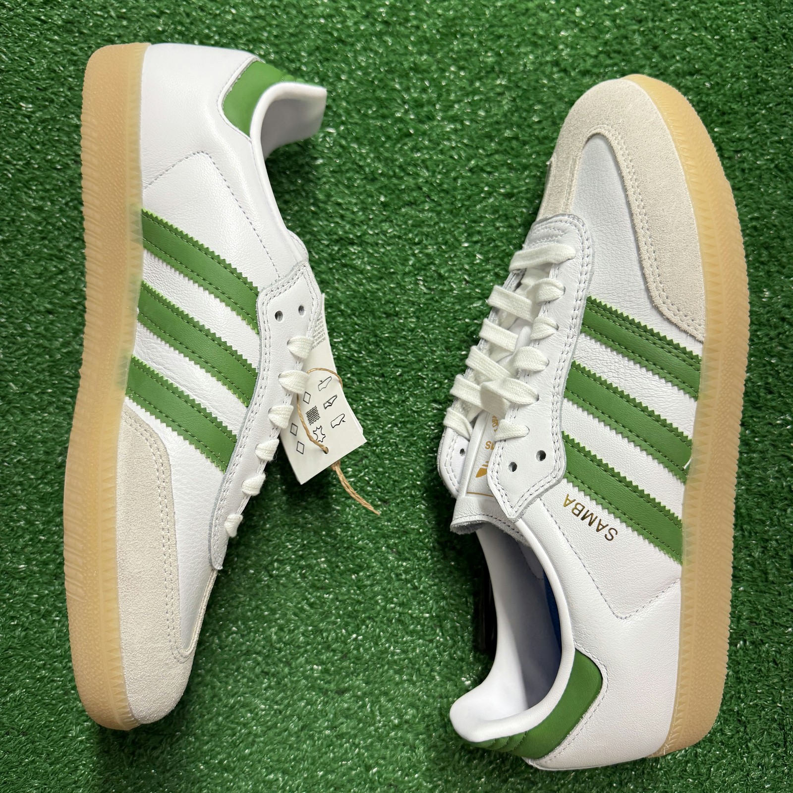 adidas samba adv cloud white crew green gum mens jp8522 new sz 12 adidas samba adv cloud white crew green gum mens jp8522 new sz 12