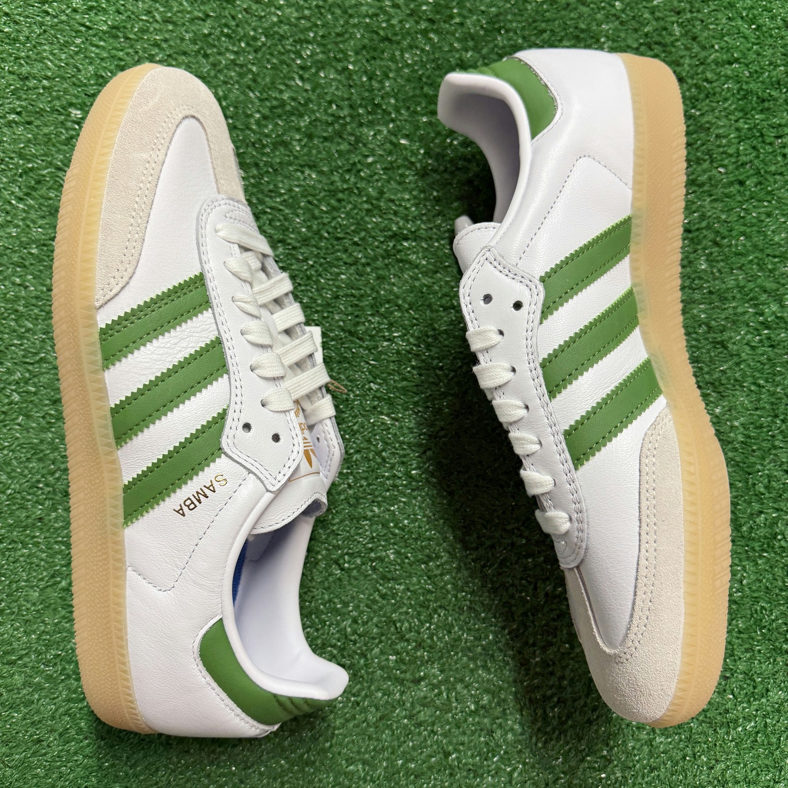 adidas samba adv cloud white crew green gum mens jp8522 new sz 12 adidas samba adv cloud white crew green gum mens jp8522 new sz 12