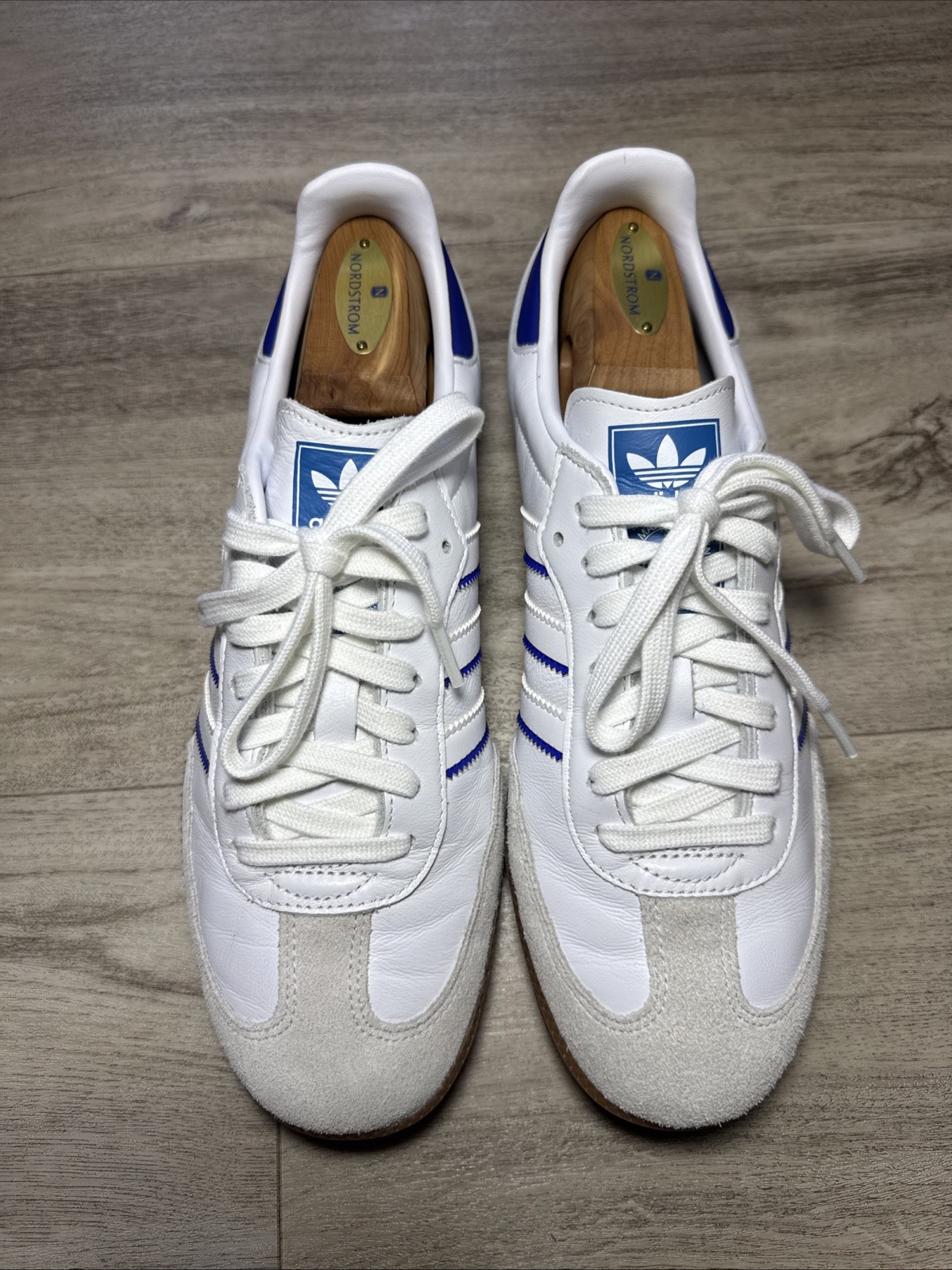 adidas samba white lucid blue gum size men’s 9.5 no box sneaker shoes outdoor adidas samba white lucid blue gum size men’s 9.5 no box sneaker shoes outdoor