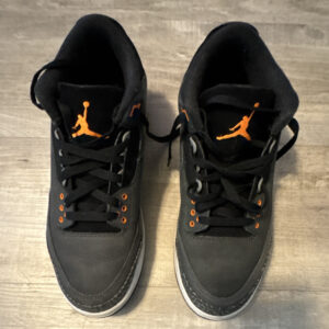 jordan air jordan 3 retro fear mid top black gray orange 2023 ct8532 080