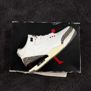 size 9 jordan 3 retro mid white cement
