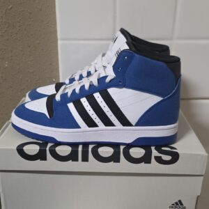adidas break start mid j white black blue 5y womens 6.5 basketball ih7978