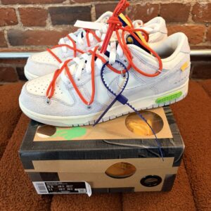 nike x off white virgil lot 13 dunk low (9.5)