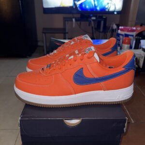 nike air force 1 low retro prm ‘nyc knicks’ men’s sz 12 (iv2705 819)damaged box