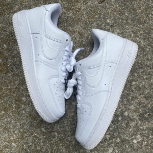 nike air force 1 '07 low triple white low top lace up men's size 8 cw2288 111