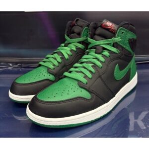 jordan 1 retro high pine green black (2019) 555088 030 mens sneakers size 9.5