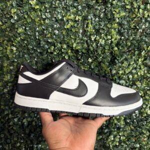 nike dunk low panda black white dd1391 100 men's shoes size 10.5m