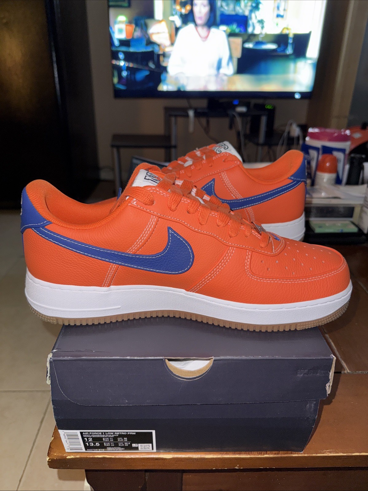nike air force 1 low retro prm ‘nyc knicks’ men’s sz 12 (iv2705 819)damaged box nike air force 1 low retro prm ‘nyc knicks’ men’s sz 12 (iv2705 819)damaged box