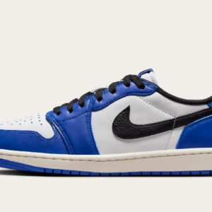 nike air jordan 1 low og retro white black game royal cz0790 140 men's sizes new