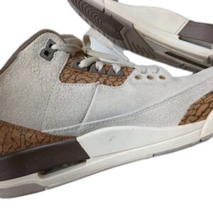 jordan 3 palomino beige/brown men’s sneaker size 10½no insoles very good