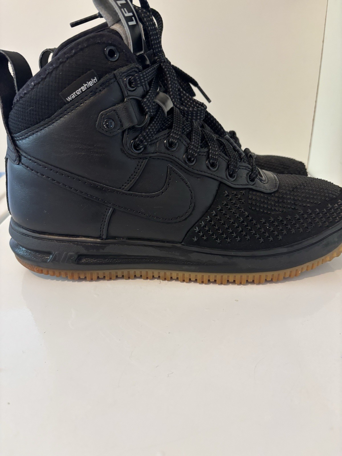 nike lunar force 1 duckboot in black 9.5 nike lunar force 1 duckboot in black 9.5