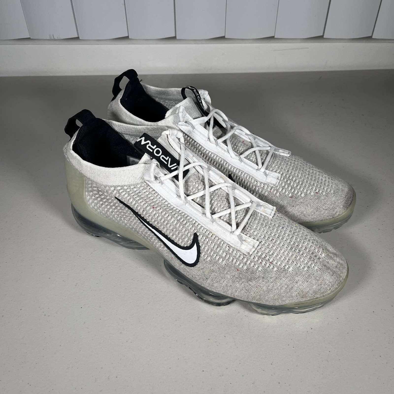 nike air vapormax flyknit 2021 athletic shoe mens size 13 dh4084 100 monochrome nike air vapormax flyknit 2021 athletic shoe mens size 13 dh4084 100 monochrome