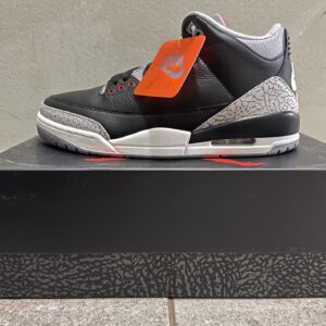 size 10 air jordan 3 retro og 2024 black cement