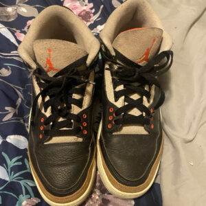 jordan air jordan 3 retro desert elephant ct8532 008 2022 black/orange