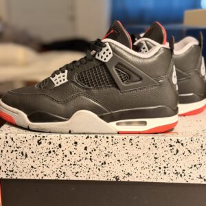 air jordan 4 retro bred reimagined men’s 8.5