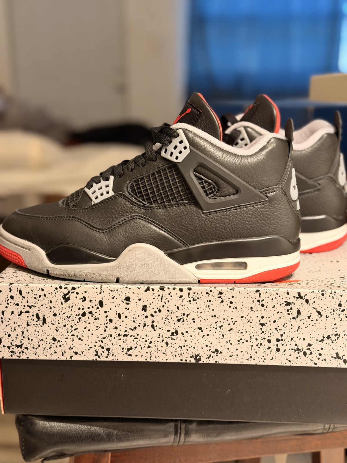 air jordan 4 retro bred reimagined men’s 8.5 air jordan 4 retro bred reimagined men’s 8.5