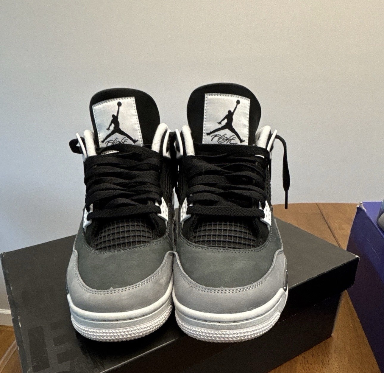 jordan air jordan 4 retro fear 2024 black/white/anthracite fq8138 002 jordan air jordan 4 retro fear 2024 black/white/anthracite fq8138 002