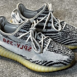 adidas yeezy boost 350 v2 white zebra men’s size 8.5 guaranteed authentic!