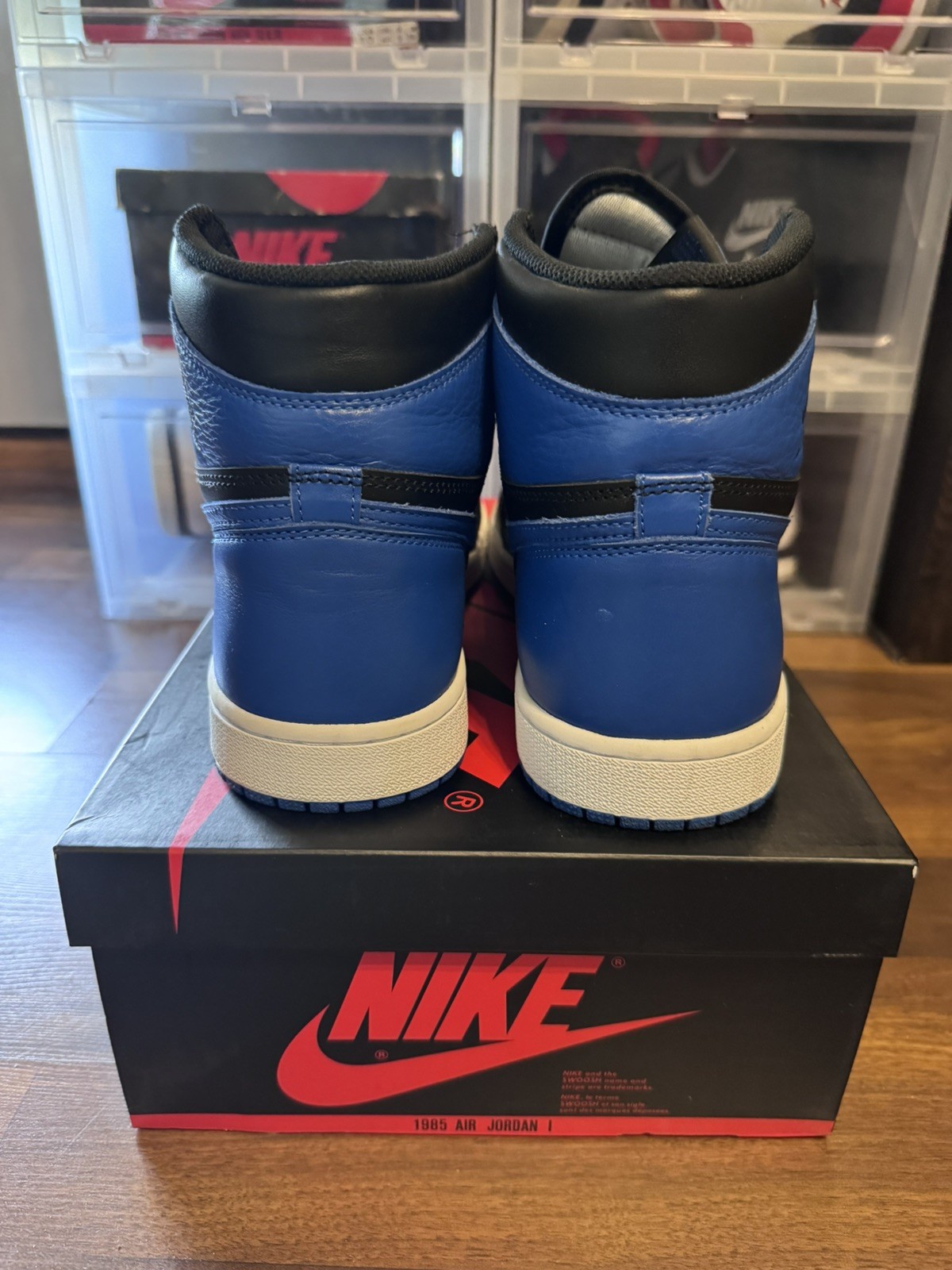 jordan air jordan 1 retro high og royal black/blue/white 2017 555088 007 jordan air jordan 1 retro high og royal black/blue/white 2017 555088 007
