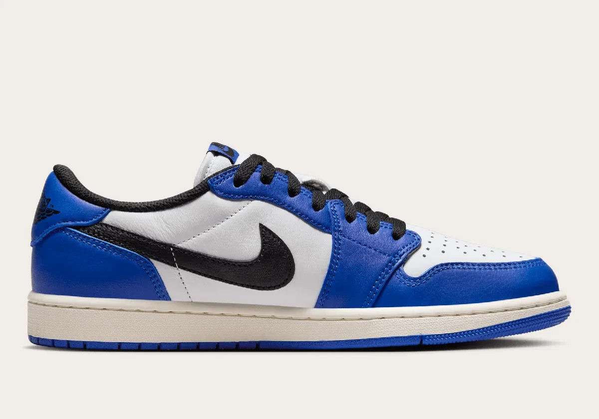 nike air jordan 1 low og retro white black game royal cz0790 140 men's sizes new nike air jordan 1 low og retro white black game royal cz0790 140 men's sizes new