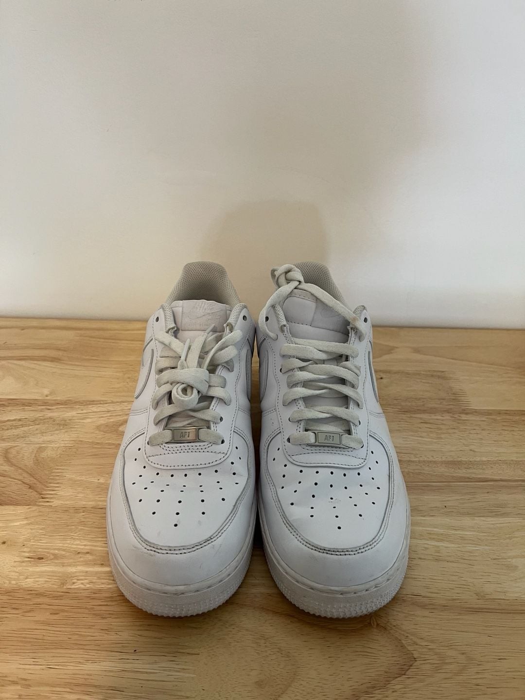 nike air force 1 '07 white sneakers men's size 11 nike air force 1 '07 white sneakers men's size 11