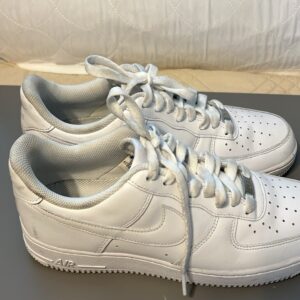 nike air force 1 07 low triple men's white 7,5casual cw2288 111 shoes sneakers