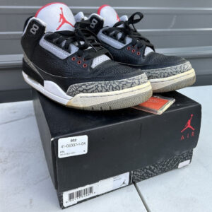 jordan air jordan 3 retro black cement 854262 001 2018 men's mid top