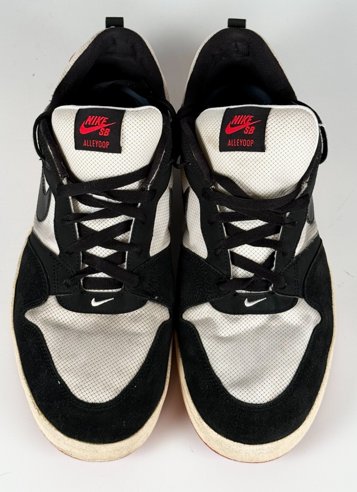 nike sb alleyoop black white university red men's size 13 skate shoes cj0882 102 nike sb alleyoop black white university red men's size 13 skate shoes cj0882 102