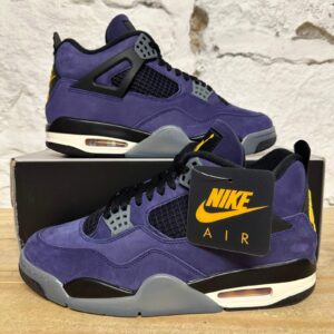 air jordan 4 'lakers' men's size 10 brand new sneakers fv5029 500