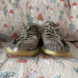 adidas yeezy boost 350 v2 carbon gray/black primeknit low top fz5000 2020