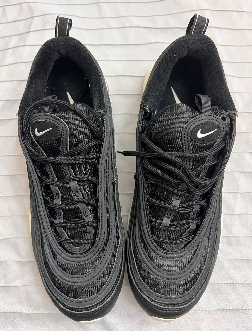 nike air max 97 black/white 921826 001 size 10.5 nike air max 97 black/white 921826 001 size 10.5
