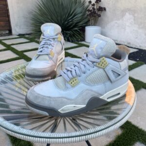 nike mens 12.5 white air jordan 4 retro se craft photon dust shoes dv3742 021