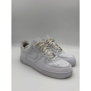nike air force 1 low 07 mens 11 white leather sneakers cw2288 111 no insoles