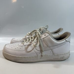 size 15 nike air force 1 '07 low triple white