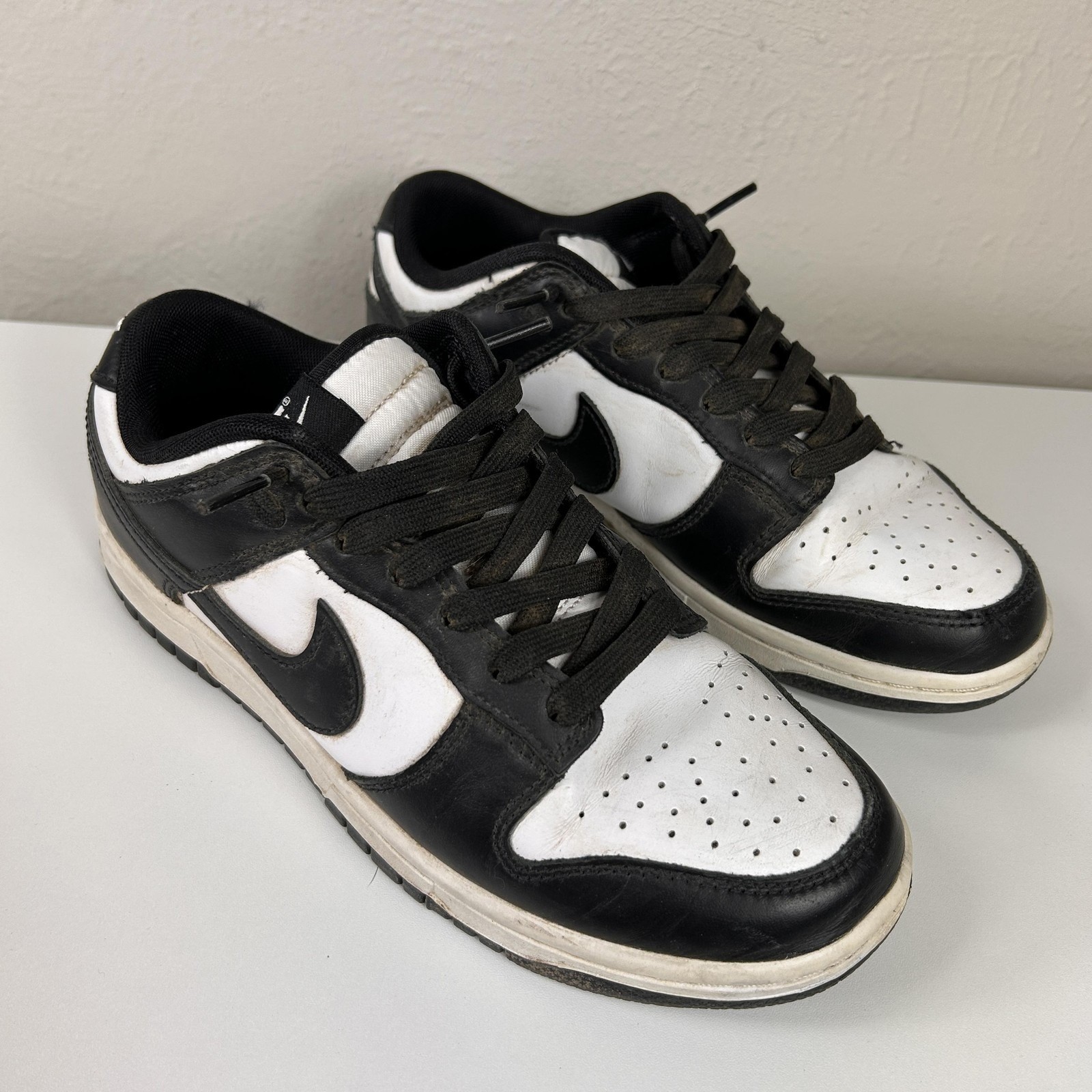 nike dunk low retro shoes mens size 7 black white panda sneakers dd1391 100 nike dunk low retro shoes mens size 7 black white panda sneakers dd1391 100