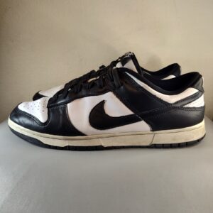 nike dunk low white black panda dd1391 100 men's size 13 sneakers